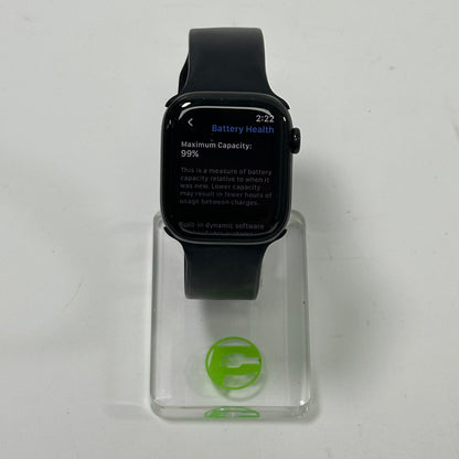 GPS Only Apple Watch Series 10 42MM Jet Black Aluminum MWWF3LW/A