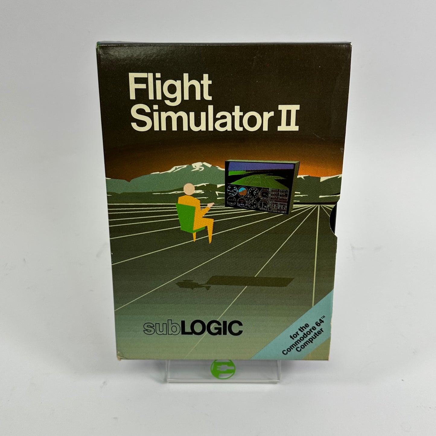 Flight Simulator II (Commodore 64, 1984)
