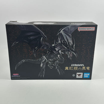 New S.H. Monster Arts Yu-Gi-Oh! Red Eyes Black Dragon Action Figure 2711845