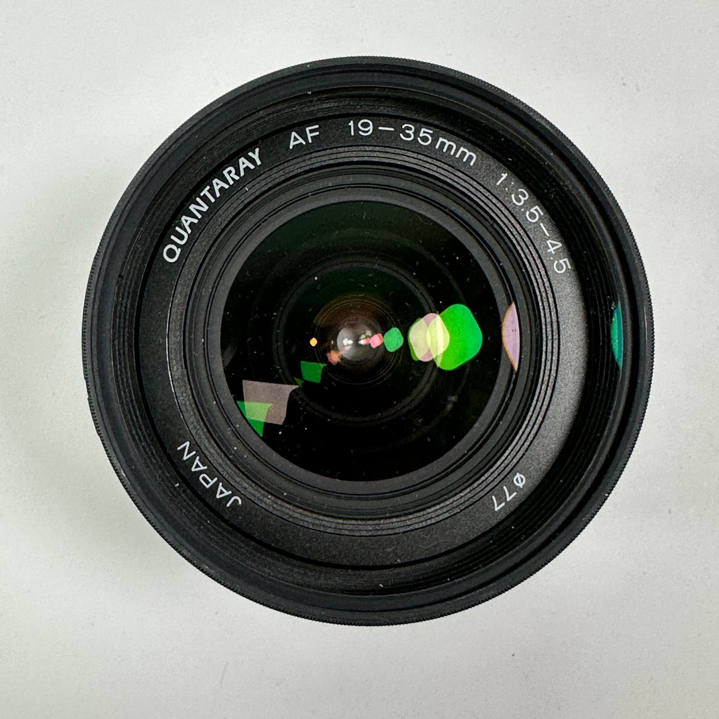 Quantaray AF 19-35mm f/3.5-4.5 EF For Canon EF Mount Auto Lens