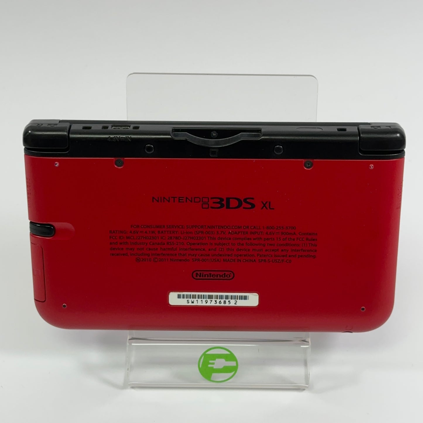 Nintendo 3DS XL Handheld Game Console SPR-003 Red/Black