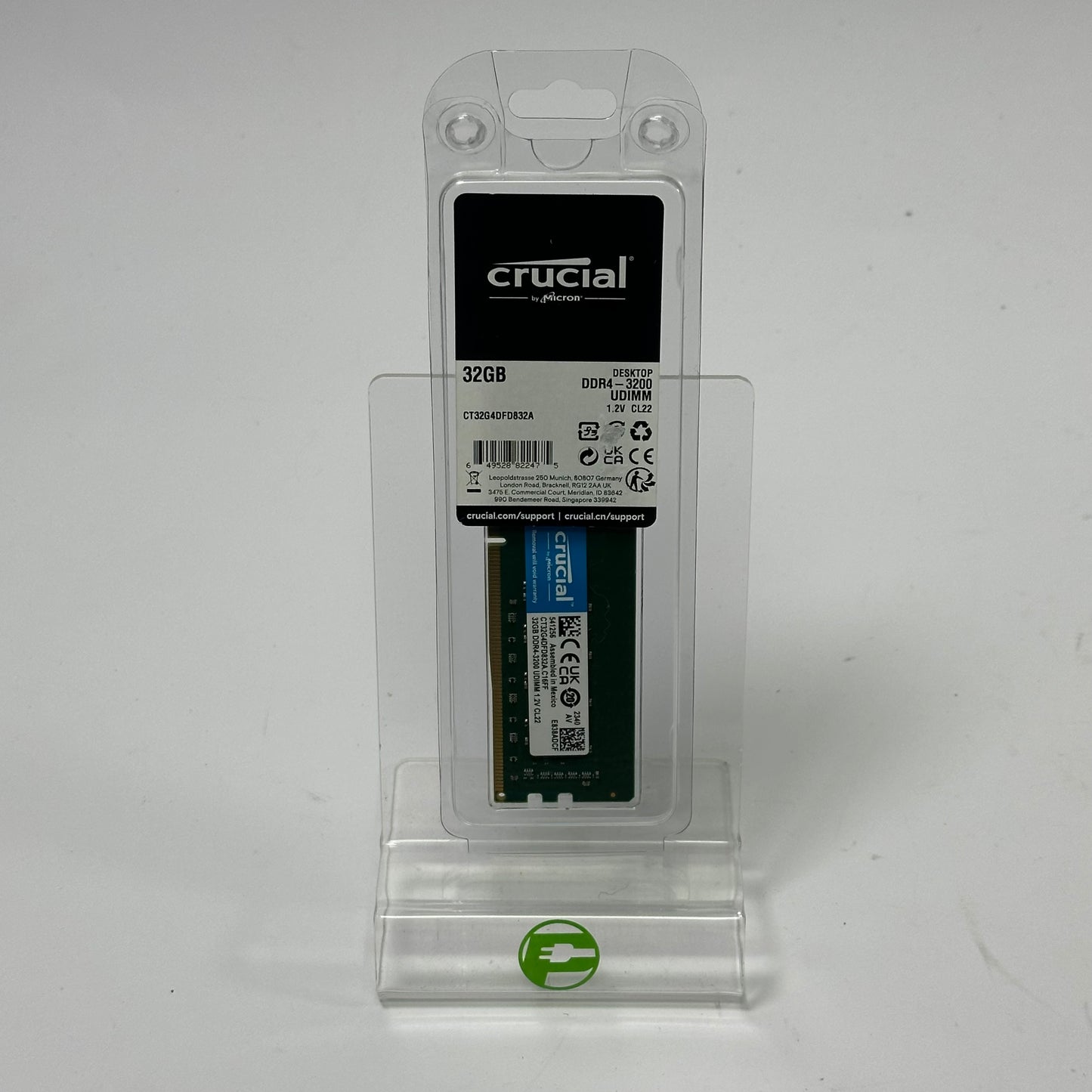 Crucial CT32G4DFD832A 32GB (1x32GB) RAM DDR4 3200MHz