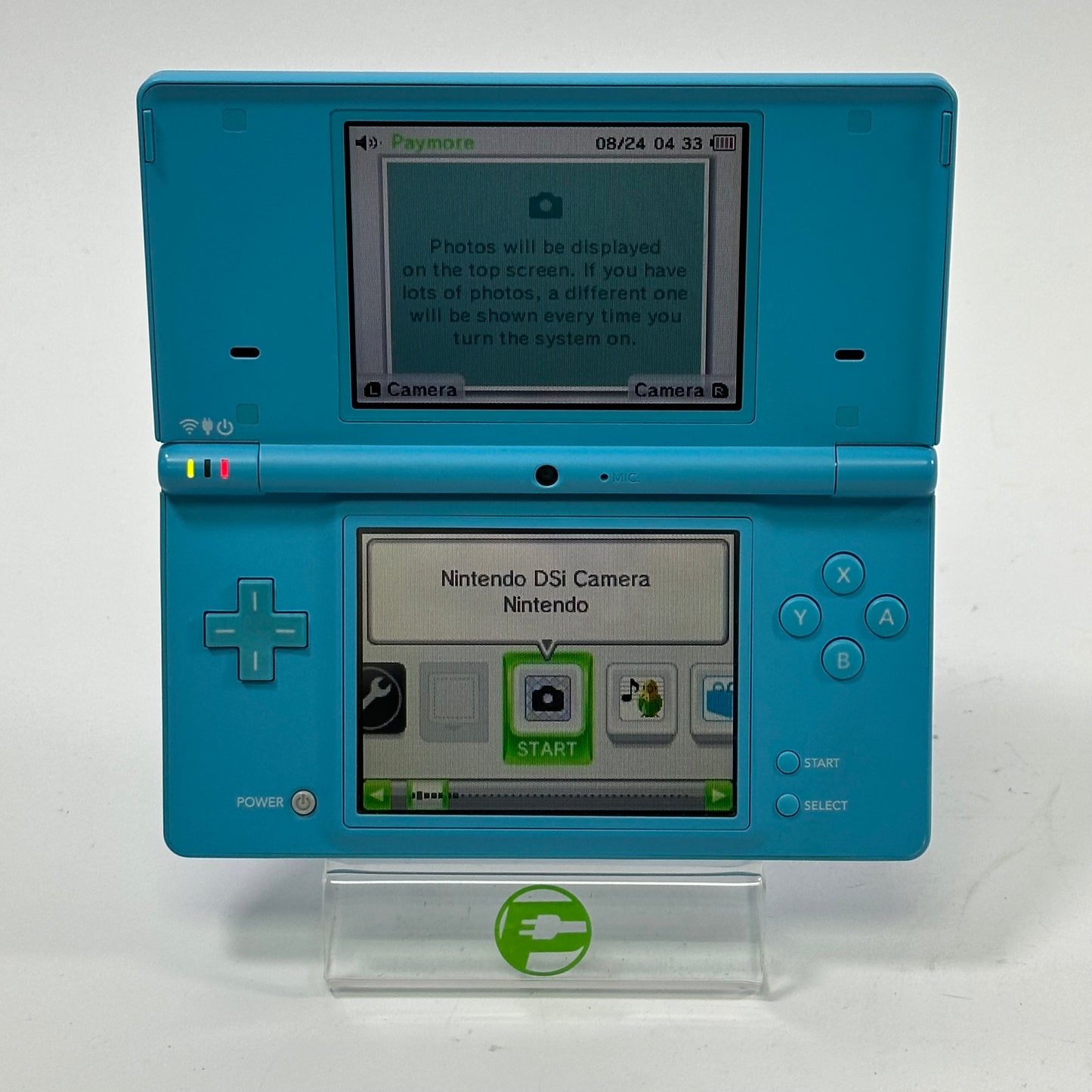 Nintendo DSi Handheld Game Console TWL-001 Light Blue