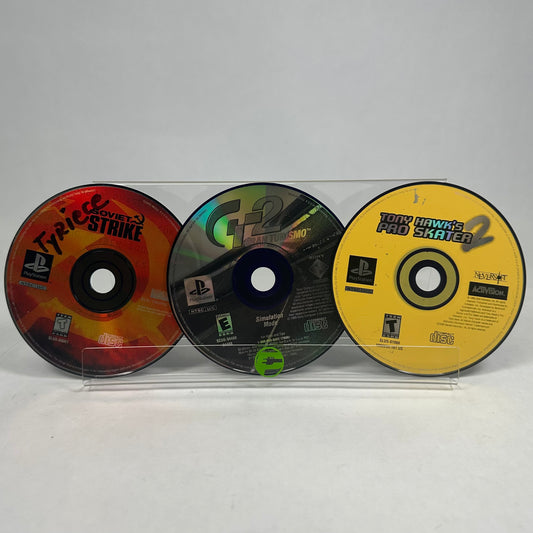 Lot of 3 Sony PlayStation 1 PS1 Discs