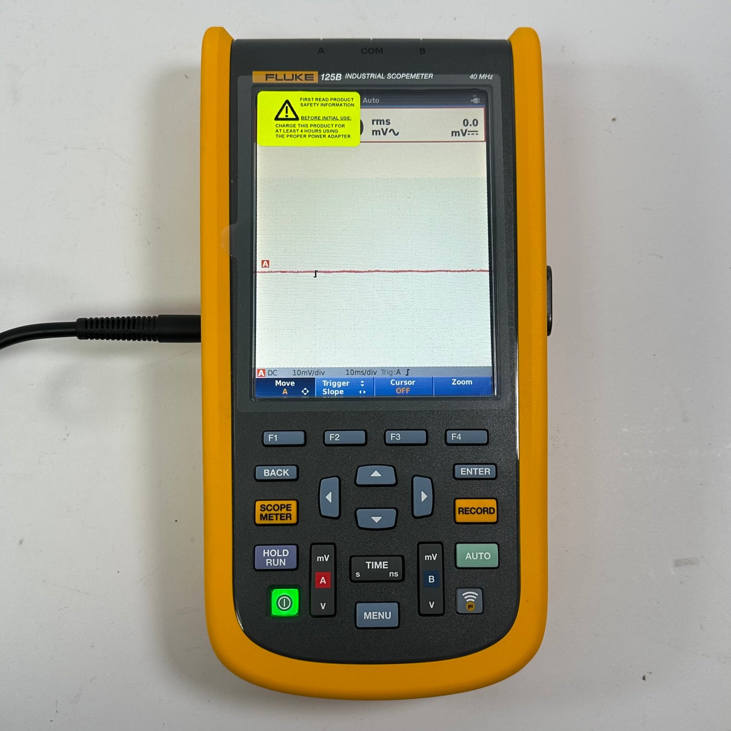 Fluke 125B 600V Industrial Scopemeter Hand-Held Oscilloscope