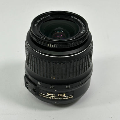 Nikon AF-S DX NIKKOR 18-55mm f/3.5-5.6 G II Auto Lens F
