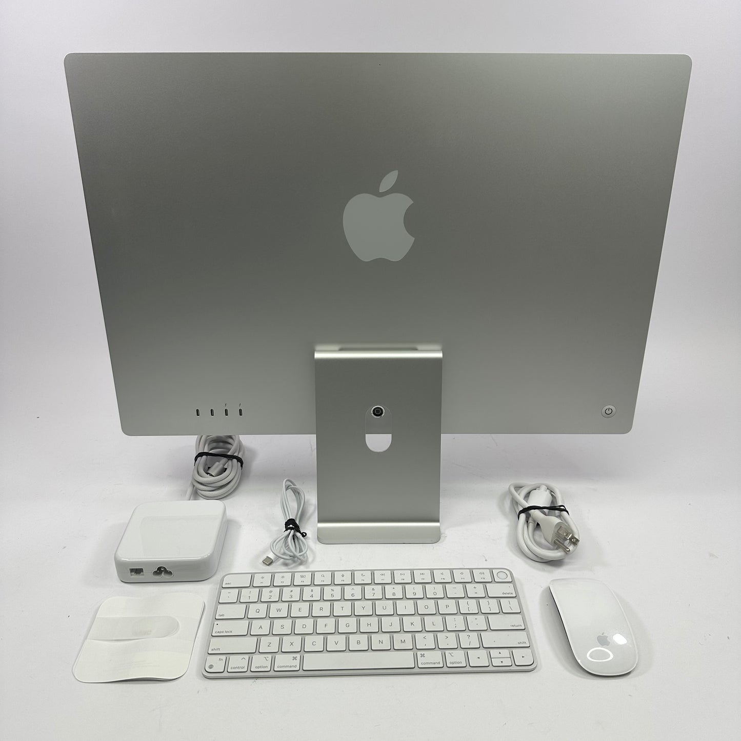 2021 Apple iMac 24" M1 8 Core 3.2GHz 8GB RAM 256GB SSD Silver A2438