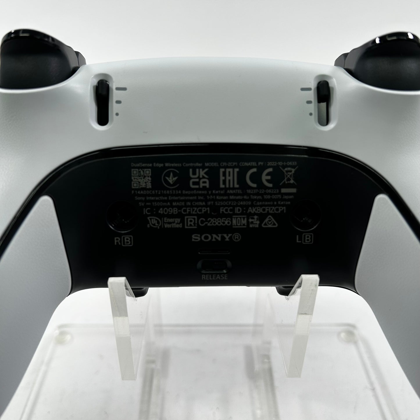Sony Playstation 5 PS5 DualSense Edge Wireless Controller White/Black CFI-ZCP1
