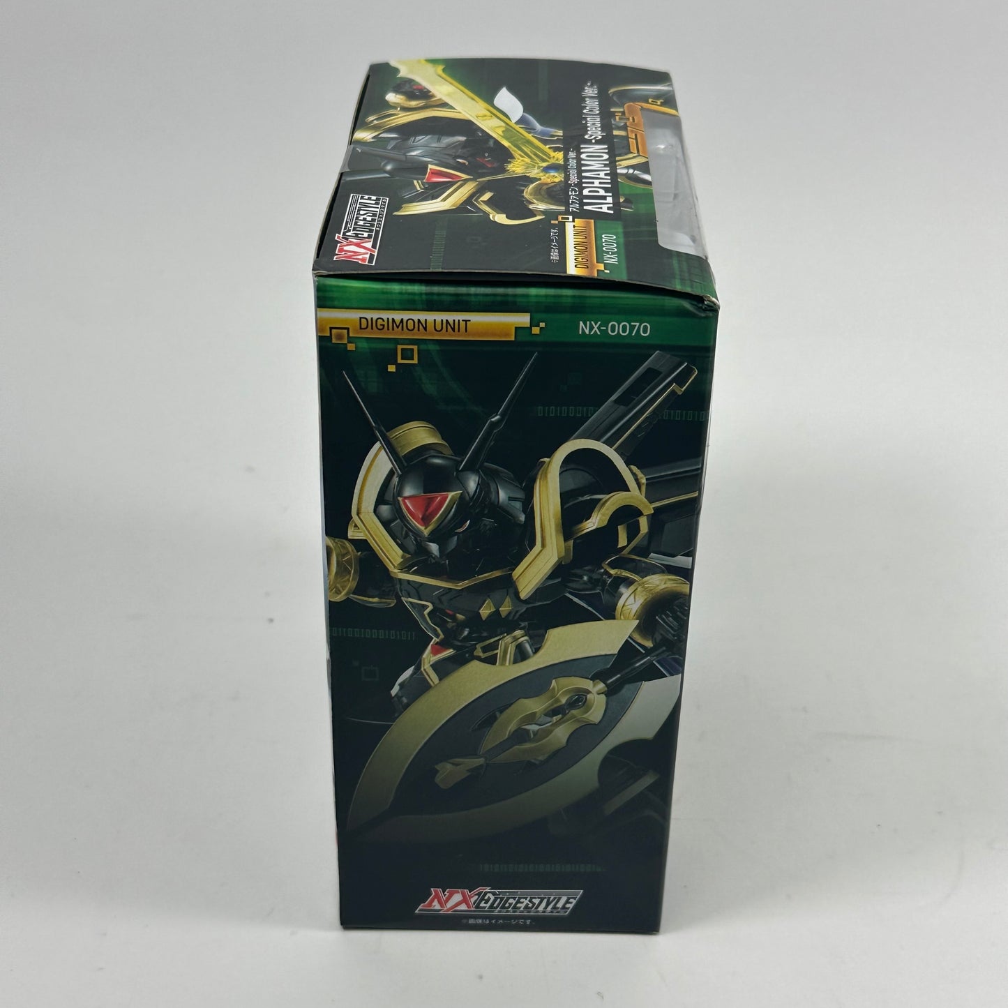 New Bandai Nxedge Style Digimon Alphamon Special Color Action Figure 2598675