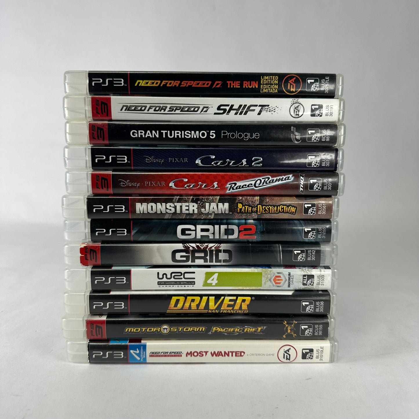 Lot of 12 Sony PlayStation 3 PS3 Racing Games
