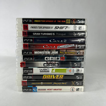 Lot of 12 Sony PlayStation 3 PS3 Racing Games