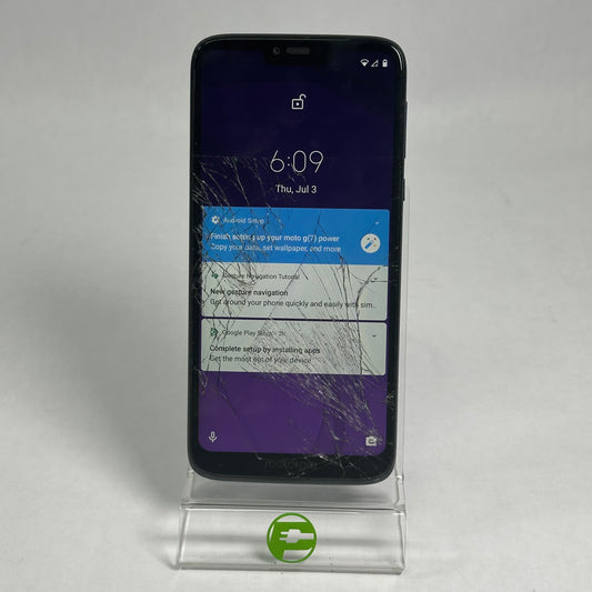 Broken Factory Unlocked Motorola Moto G7 Power 32GB 10 XT1955-5