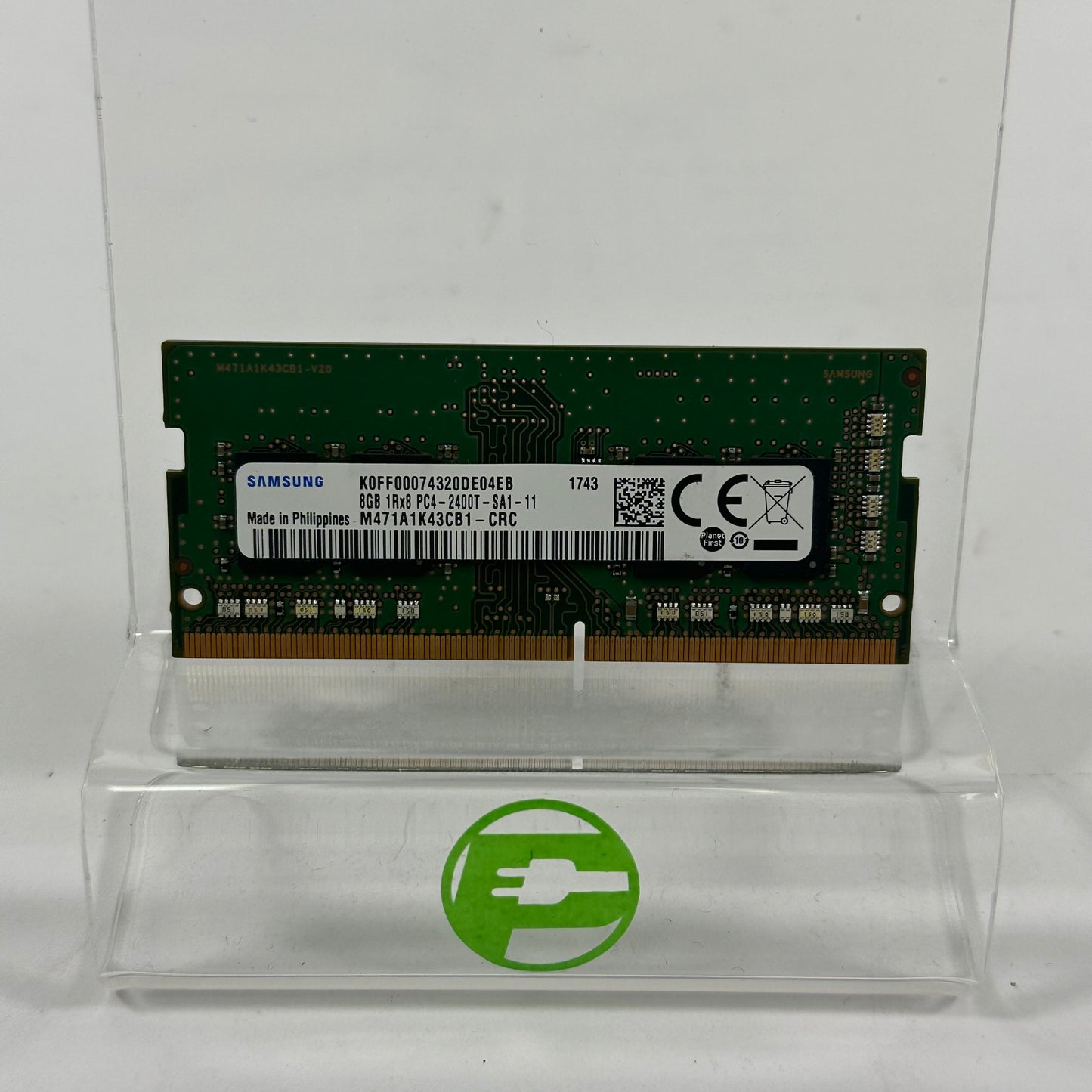 Samsung PC4-2400T 8GB (1x8GB) SODIMM RAM DDR4 2400MHz M471A1K43CB1-CRC