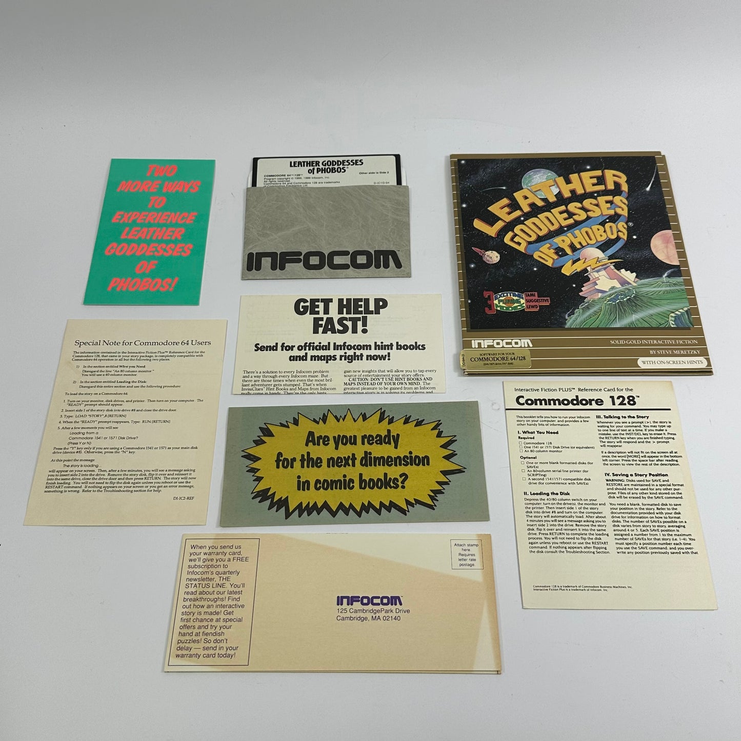 Leather Goddesses of Phobos (Commodore 64, 1986)