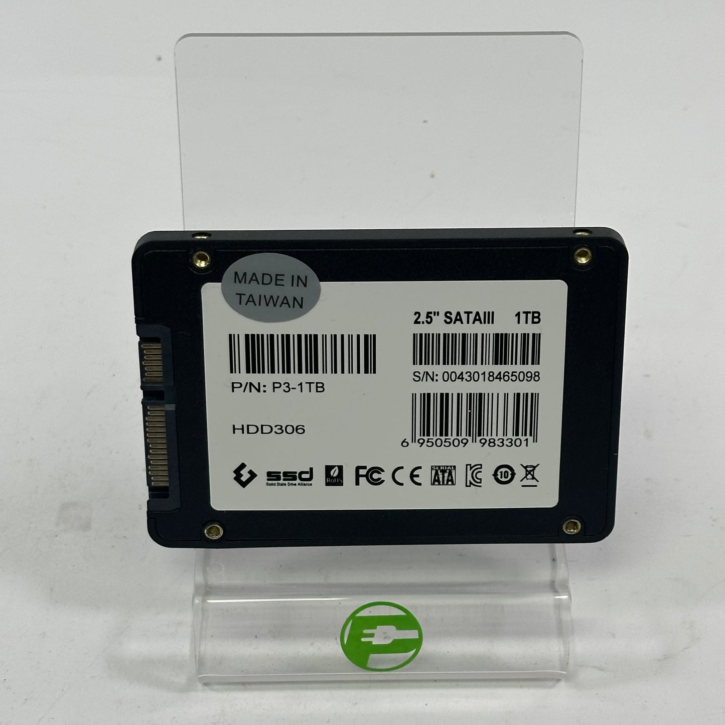 KingSpec 2.5" P3 1TB SATA III 6Gbps SSD P3-1TB
