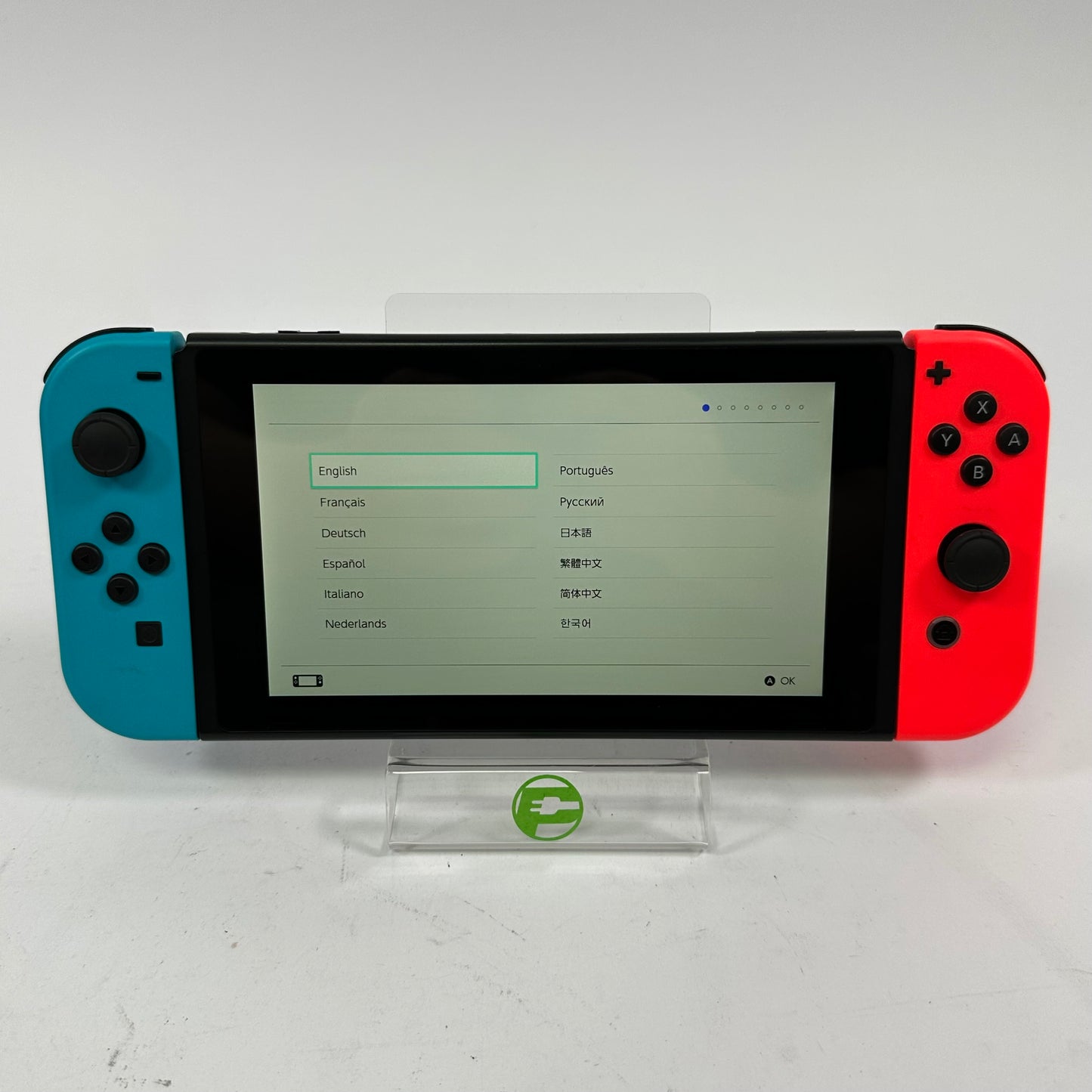Nintendo Switch v2 Console HAC-001(-01) Neon Red/Blue