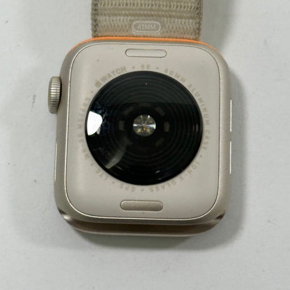 Unlocked Apple Watch SE 2nd Gen 40MM Starlight Aluminum MRG33LL/A
