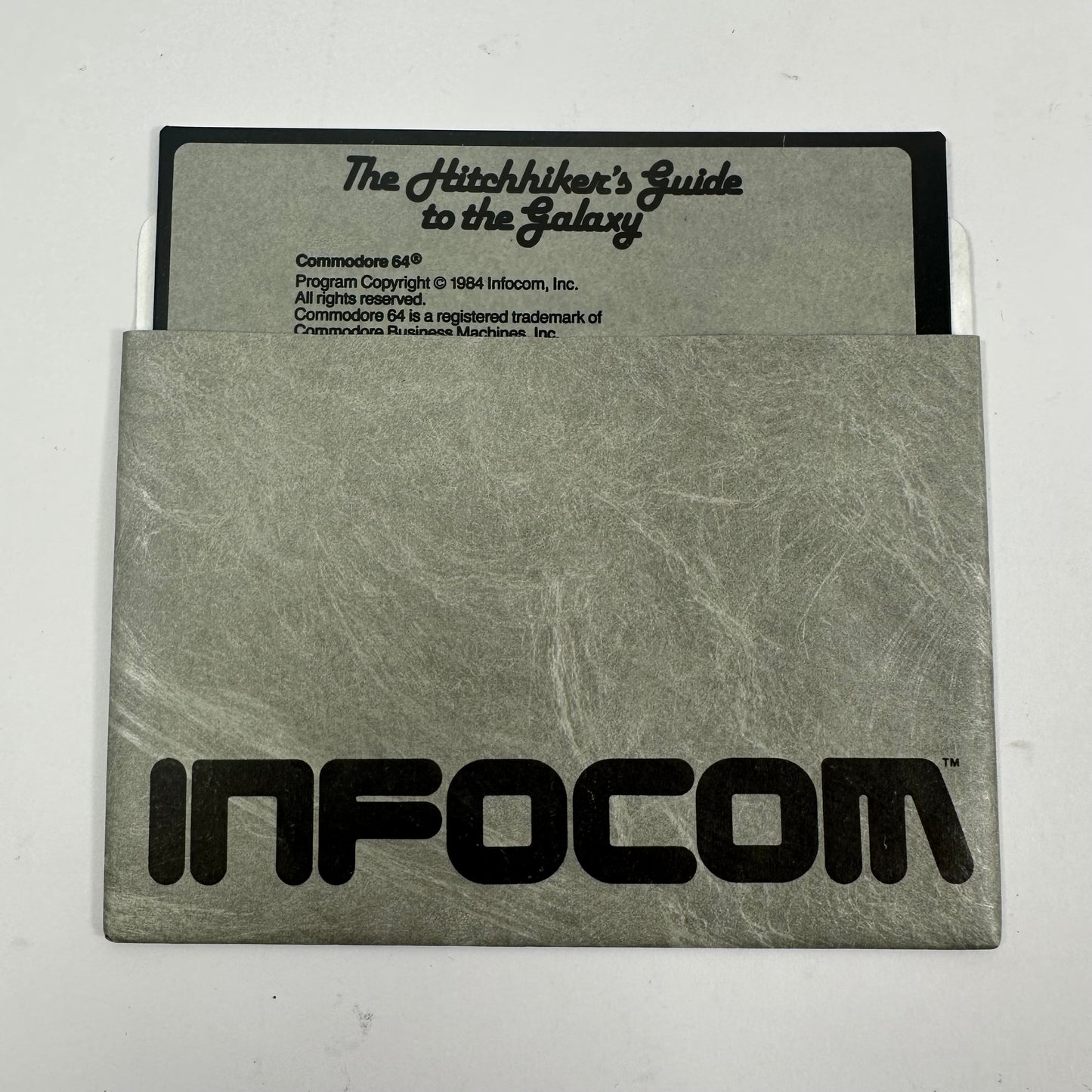 The Hitchhikers Guide to the Galaxy (Commodore 64, 1984)
