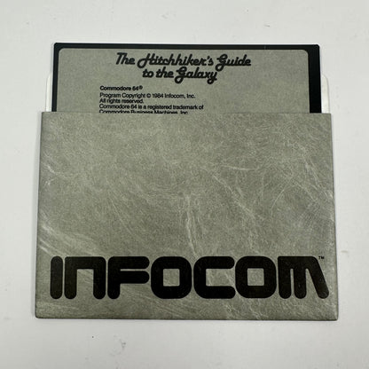 The Hitchhikers Guide to the Galaxy (Commodore 64, 1984)