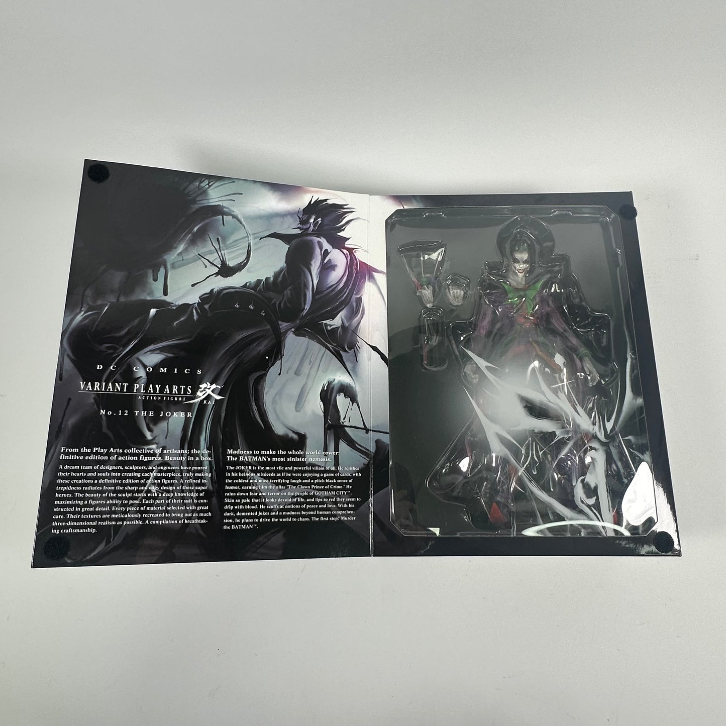New Square Enix Variant Play Arts Kai No. 12 The Joker Action Figure PAK-222