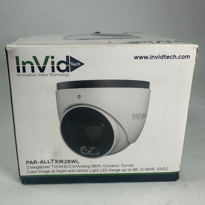 InVid Tech PAR-ALLTXIR28WL  Analog Turret Camera