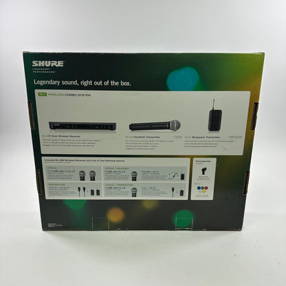 Shure BLX Wireless Combo System BLX288/PG58-H10