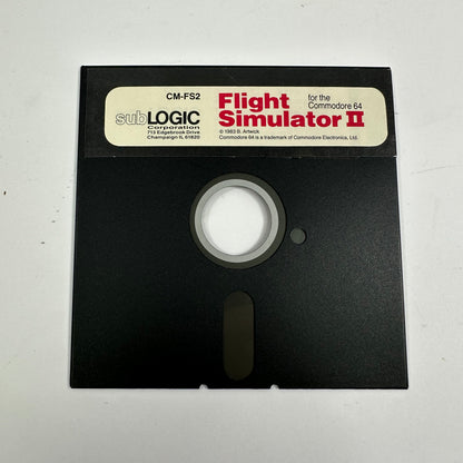 Flight Simulator II (Commodore 64, 1984)