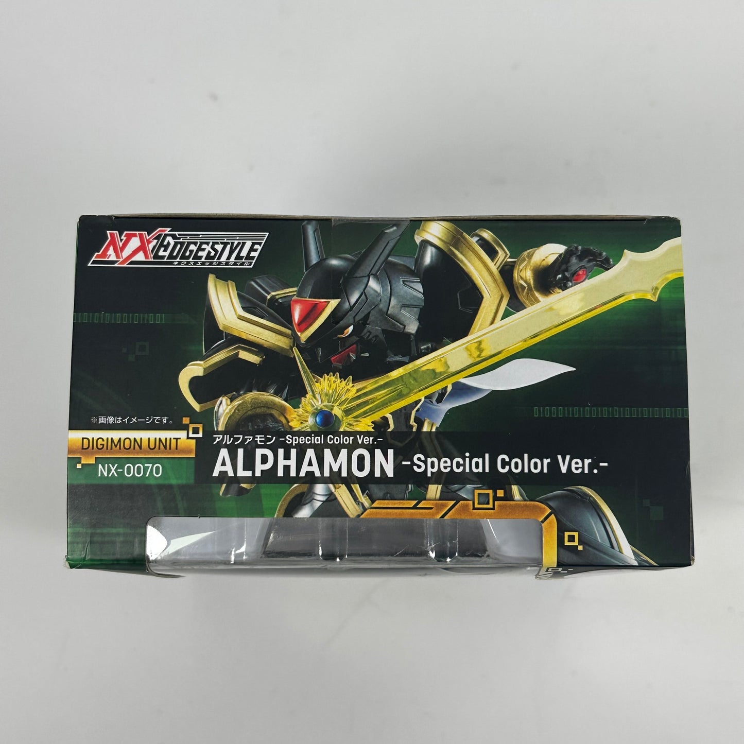 New Bandai Nxedge Style Digimon Alphamon Special Color Action Figure 2598675