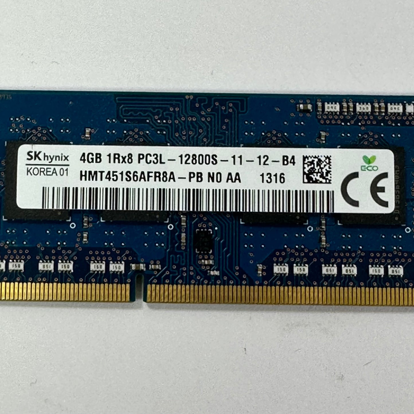 SK Hynix PC3L-12800S 8GB (2x4GB) SODIMM RAM DDR3 1600MHz HMT451S6AFR8A-PB