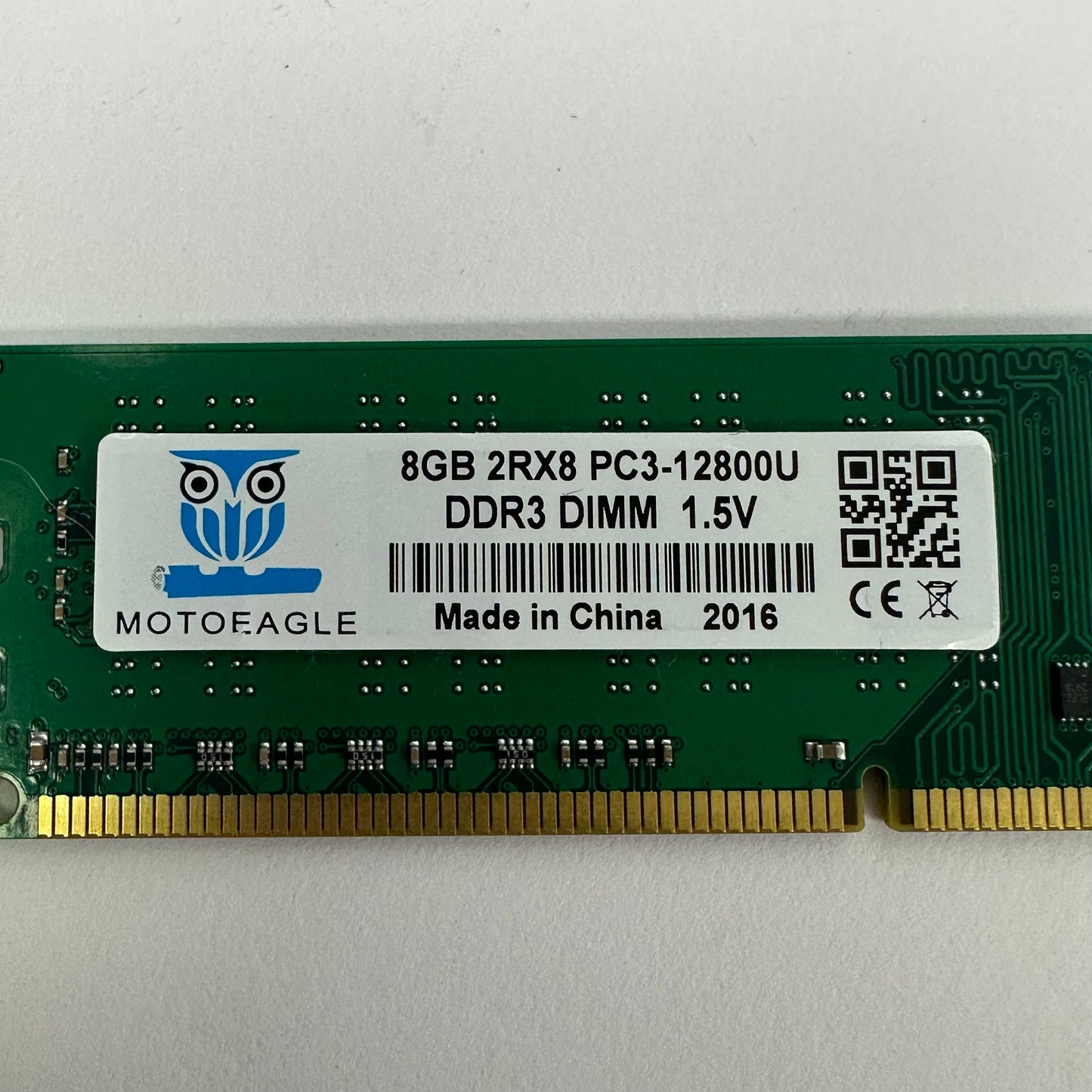 Motoeagle PC3-12800U 16GB (2x8GB) RAM DDR3 1600MHz