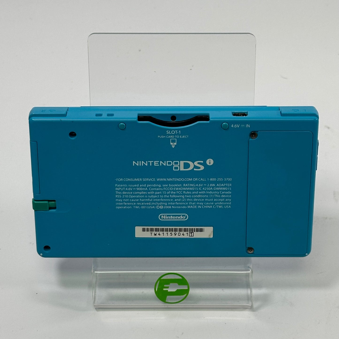 Nintendo DSi Handheld Game Console TWL-001 Light Blue