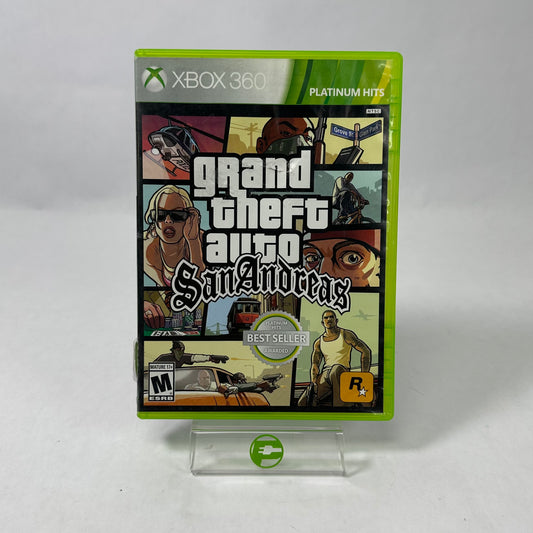 Grand Theft Auto San Andreas (Microsoft Xbox 360, 2014)