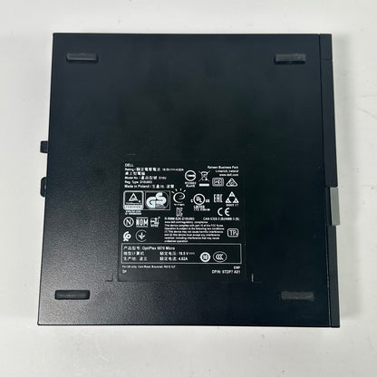 Dell OptiPlex 5070 Micro D10U Core i5-8500T 2.10GHz 8GB RAM 256GB SSD
