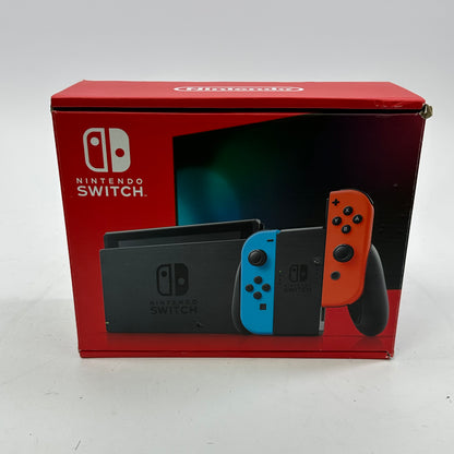 Nintendo Switch v2 Console HAC-001(-01) Neon Red/Blue