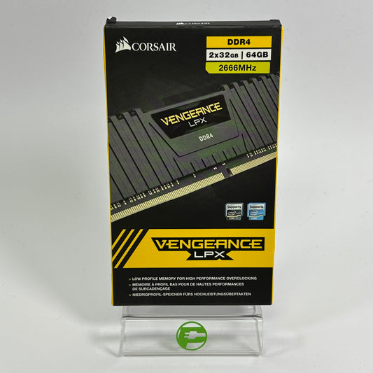 Corsair Vengeance LPX 64GB (2x32GB) RAM DDR4 2666MHz CMK64GX4M2A2666C16