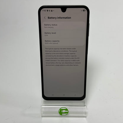 Factory Unlocked Samsung Galaxy A17 5G 4GB RAM 128GB SM-S176V Black