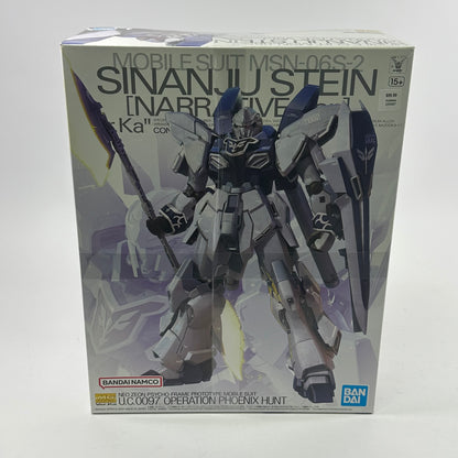 New Bandai MSN-06S-2 Mobile Suit Sinanju Stein Narrative Ver. KA 645075-2656477