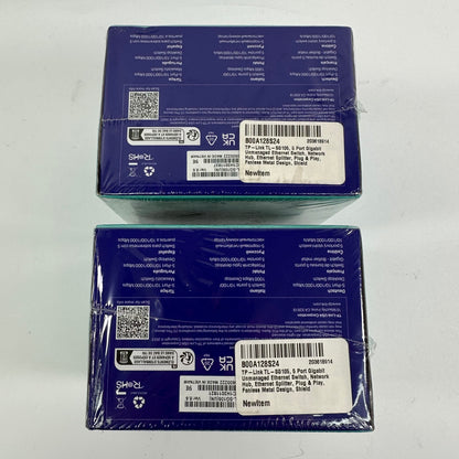 New TP-Link 5-Port Gigabit Desktop Switch TL-SG105 Lot of 2