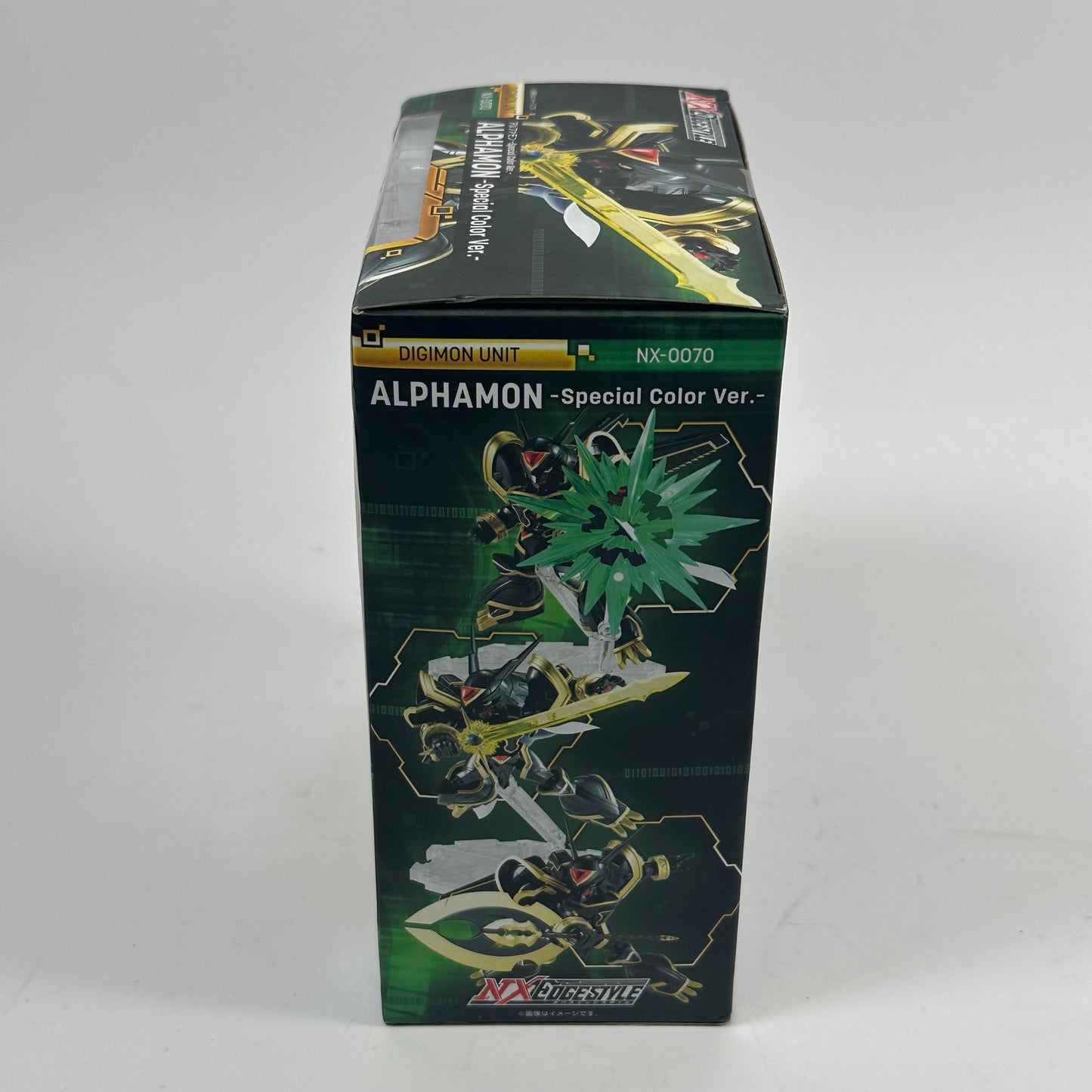 New Bandai Nxedge Style Digimon Alphamon Special Color Action Figure 2598675