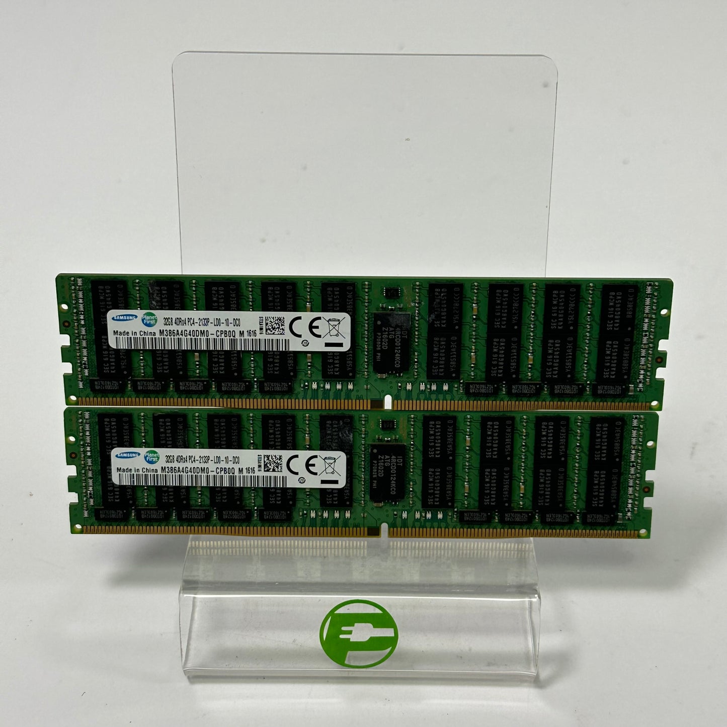 Samsung 4DRx4 PC4-2133P 64GB (2x32GB) RAM DDR4 2133MHz M386A4G40GM0-CPB0Q