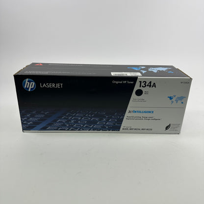 New HP 134A W1340A Black Toner Cartridge