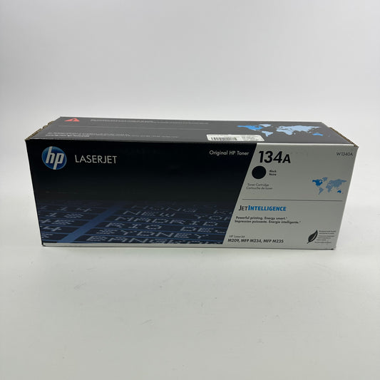 New HP 134A W1340A Black Toner Cartridge