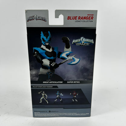 New Bandai Power Rangers Legacy-in Space Psycho Blue Ranger Action Figure
