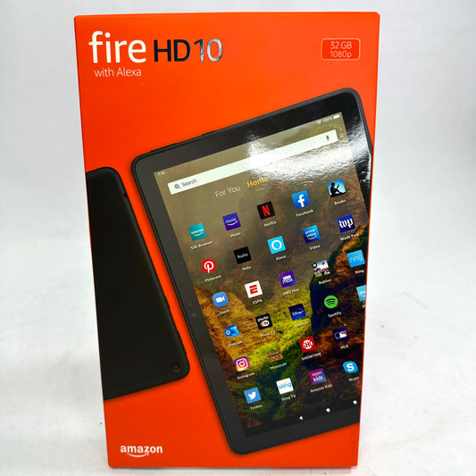 New WiFi Only Amazon Kindle Fire HD 10 32GB 