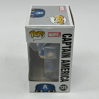 New Funko Pop Captain America: Civil War Captain America Vinyl Bobble-Head #125