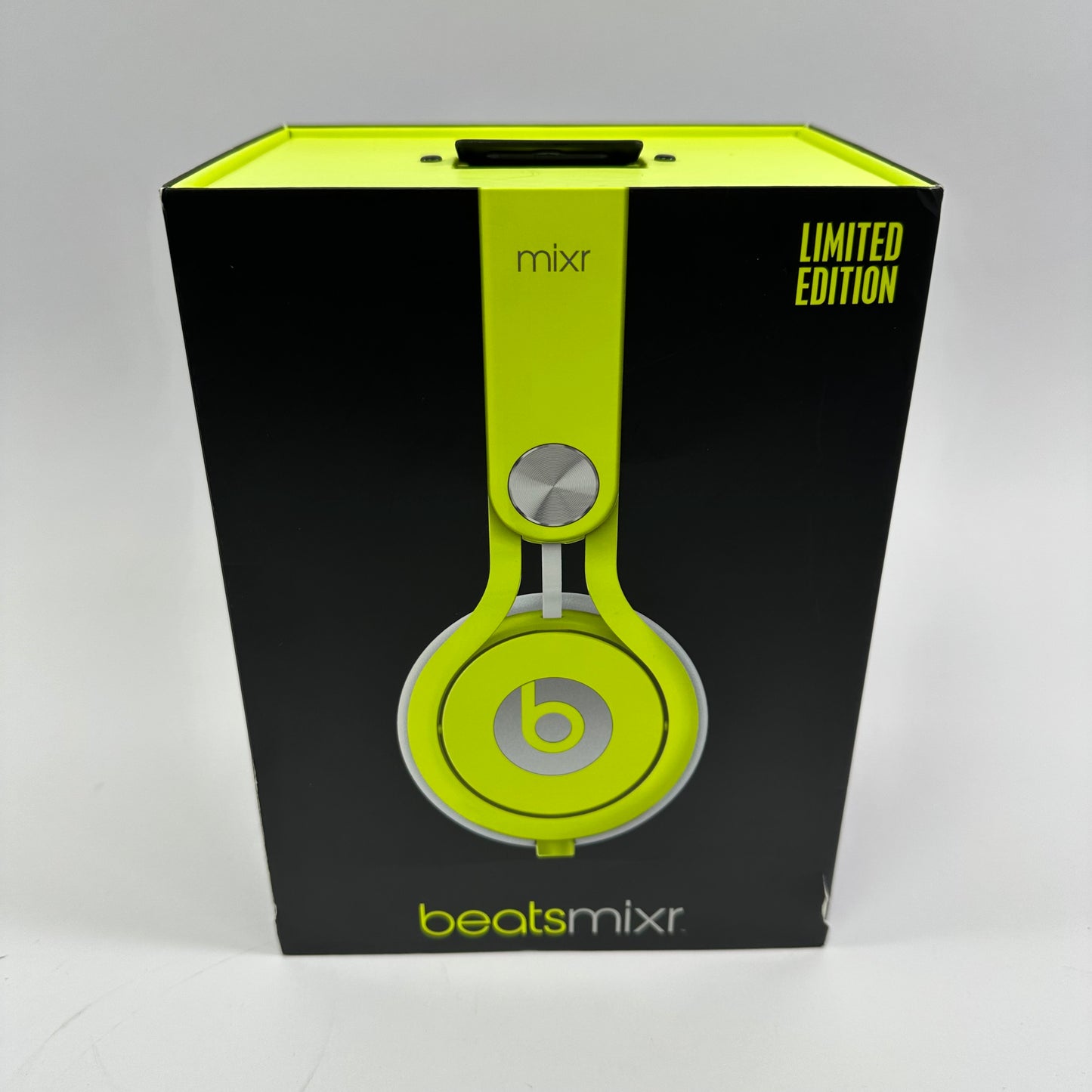 Beats Mixr Wired On-Ear Headphones Neon Yellow 810-00034 Limited Edition