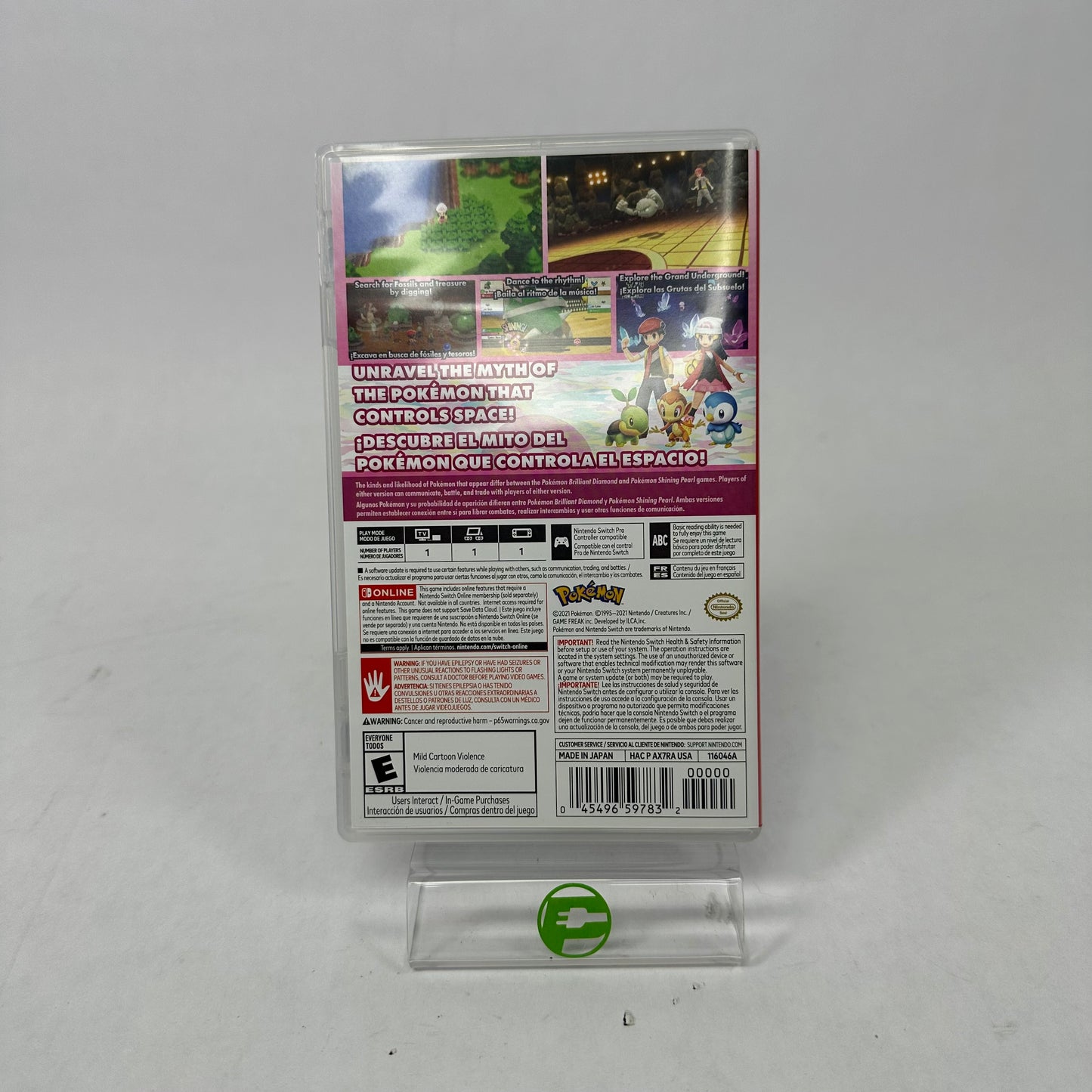 Pokemon Shining Pearl (Nintendo Switch, 2021)