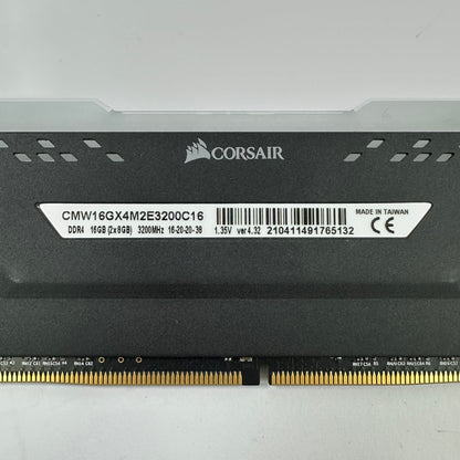 Corsair Vengeance RGB Pro 16GB (2x8GB) RAM DDR4 3200MHz CMW16GX4M2E3200C16