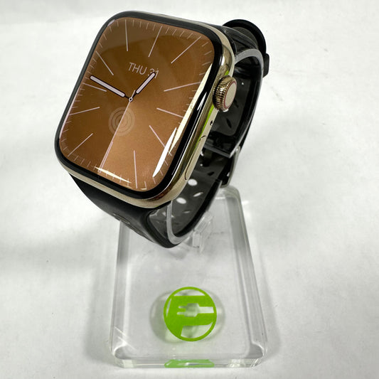 Unlocked  (Wifi + Cellular)  Apple Watch Series 9 45MM Stainless Steel
