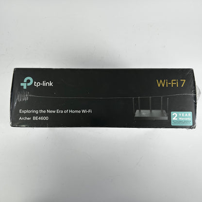 TP-Link Archer BE4600 Wi-Fi 7 Router New